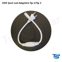 220V-Şerit-Led-Adaptörü-Tip-2-Tip 3